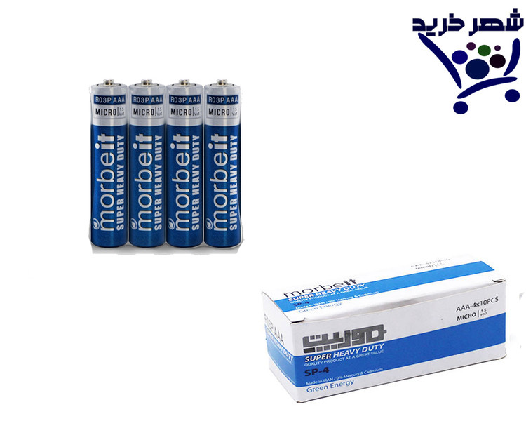 باتری قلم و نیم قلم سوپر هوی دیوتی 4 عددی موربیت