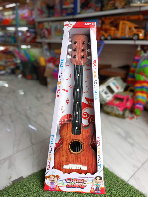 گیتار اسباب بازی طرح چوب